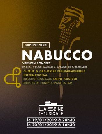 Nabucco de Verdi   19 et 20 Janvier 2019