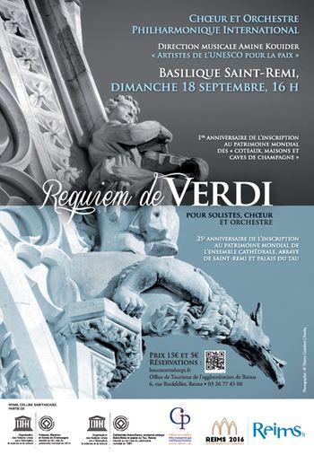 Requiem de Verdi  Basilique St Rémi REIMS   18 septembre 